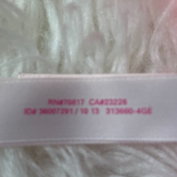 NWOT Victoria's Secret Pink Sheer Mesh Babydoll Set lace ruffle trim, bows Large - Picture 13 of 14